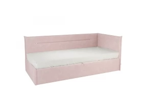 Кровать 0.9 Альба (Тахта) нежно-розовый