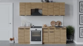 Кухонный гарнитур «Детройт» длиной 240 см