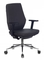 Кресло CH-545SL Ткань/Металл/Пластик, Серый 38-417 (ткань)/Чёрный (пластик)/Хром (металл)