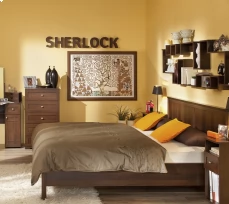 Кровать Sherlock 43 орех