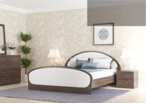 Кровать Валенсия 120x200 с мягкой спинкой